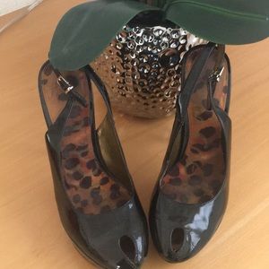 Sam Edelman Black Patent 5’ Heels 👠